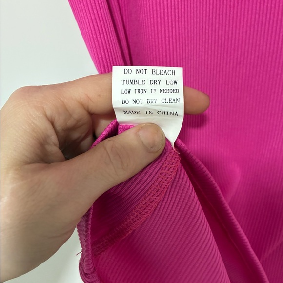 Pink Ruffle Sleeve Top - Picture 4 of 4